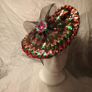 SUMMER CLEARANCE SALE -- MULTI COLOR TOPPER FOR CHURCH AND SPECIAL OCCASIONS